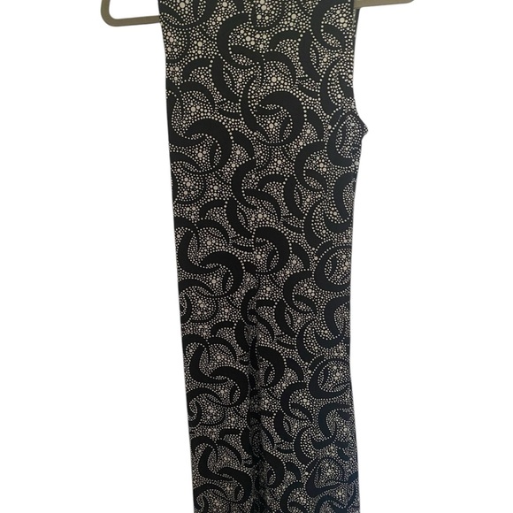 MICHAEL Michael Kors Black Plunge Neck Cocktail Dress - Picture 2 of 6